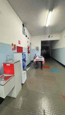 Corredor da Escola Estrela Guia