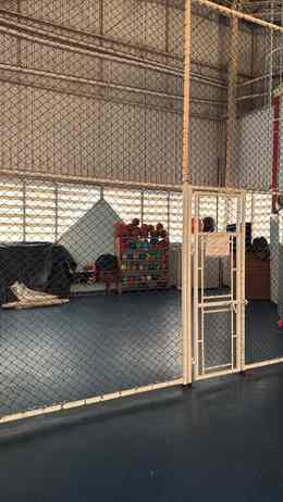 Quadra poliesportiva da Escola Estrela Guia