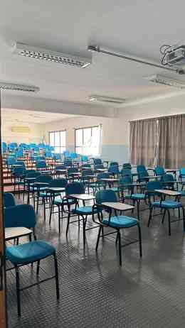 Sala de aula da Escola Estrela Guia